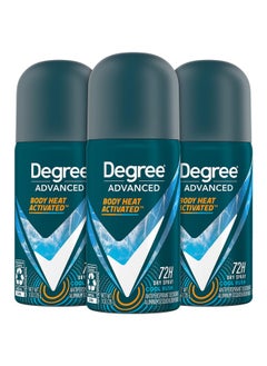 Degree Men’s Travel Deodorant Antiperspirant 3-Pack - 72H Advanced Protection Dry Spray, Cool Rush Scent, 1 Oz Ea - pzsku/ZFA9134955B83EB2DA2CAZ/45/_/1736426706/d0feb7f1-51e9-462d-bec6-5cbda5a24e11