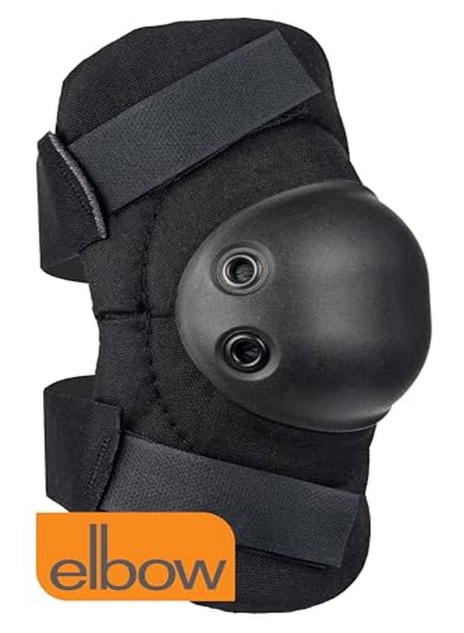 Alta Safariland ALTA 53010.00 AltaFLEX Elbow Protector Pad, Black Cordura Nylon Fabric, AltaGrip Fastening, Flexible Cap, Round, Black (One Pair) - Image 2