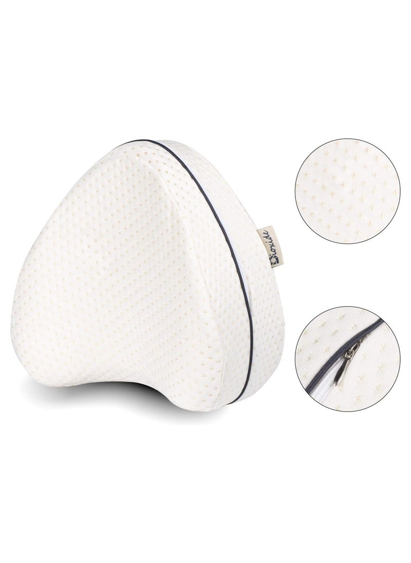 Generic - Leg Pillow Soft Memory Foam Pillow for Legs Help Correct Position to Sleep Against Back Pain and Posture Problems - Image 1