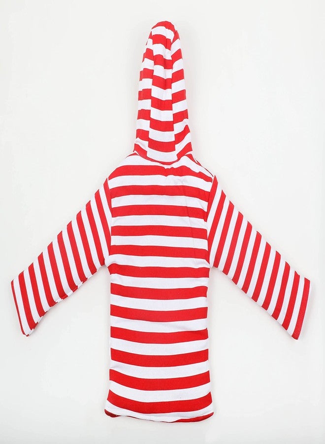 REVOLTEK Baby Unisex Kids Full Sleeve Fleece Tshirt Jackets Cool Hoodie[2-in-1] Reversible | with Zippers | Hoodie Cap for Infant Toddler Kids Baby Boy & Girl 12-18months RED - Image 4
