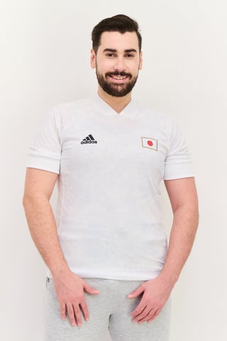 Men Sportswear Fit Short Sleeves Training Jersey Top, White Combo - pzsku/ZFA916928BC91C5A65144Z/45/1746452402/d689d3e1-296e-4e42-990e-d491f7412430