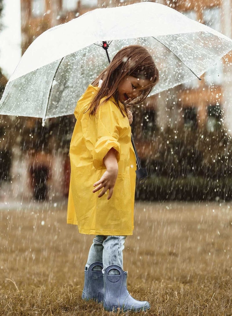 Barakah Folding Umbrellas Travel Umbrella, Transparent Umbrella Pocket Umbrella, Portable Compact Protection, Small Light Weight Waterproof, Rain and Sun Umbrella Elegant Umbrella In Transparent - Image 3