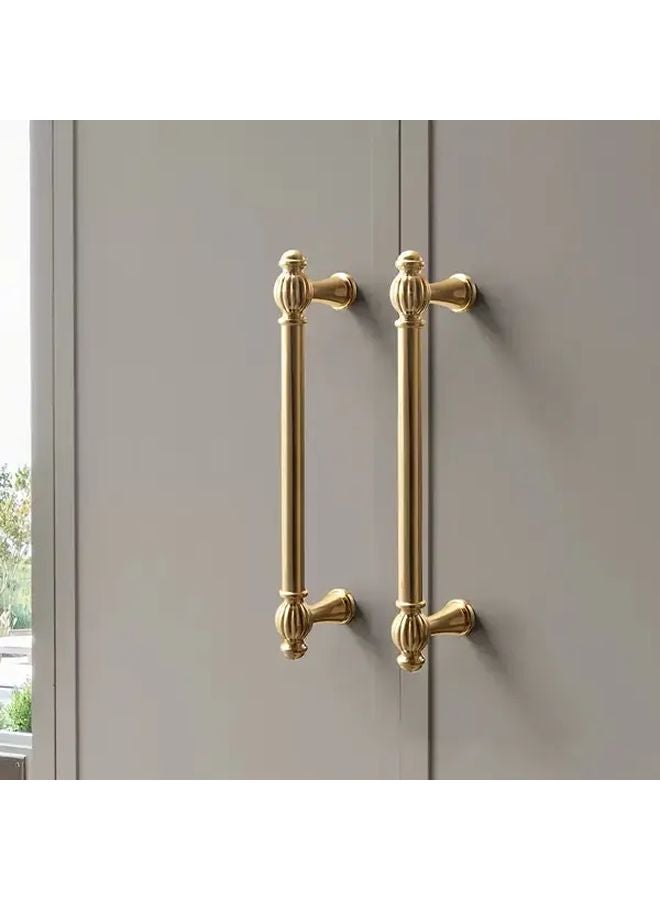 2Pcs Light Luxury Handle 128 Brushed Golden Drawer Pulls French Style Cabinet Handles - Image 4