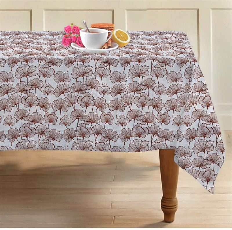 AIRWILL Cotton 4 Seater 55 Inches Square Table Cloth (Pack of 1 Piece) - Image 5