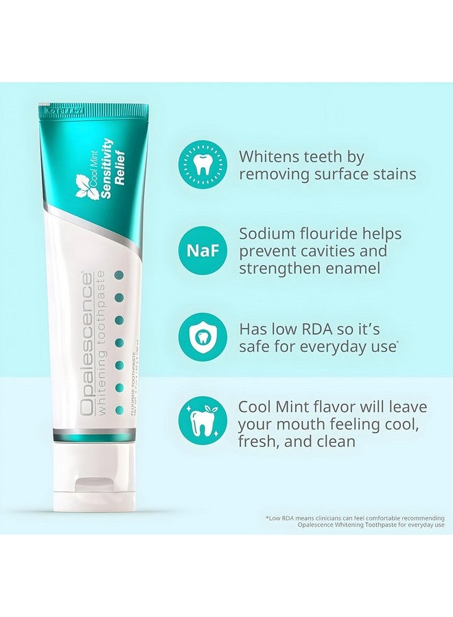 أوبال سنس معجون أسنان أوباليسنس لتبييض الأسنان الحساسة (عبوة واحدة) - للعناية بالفم، بنكهة النعناع، خالٍ من الغلوتين - TP-5167-1 - Image 4