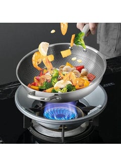 AARU BHAKTI ENTERPRISE ABE Gas Saver Burner Stand Gas Burner Cover Gas Saver Jali Home Gas Stove Fire Windproof Energy Saving Stand Gas Stove Stand Max Gas Saviour Organization Storage  - Image 3