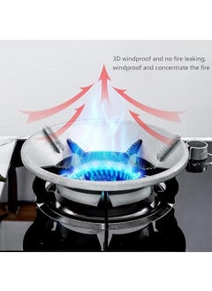 AARU BHAKTI ENTERPRISE ABE Gas Saver Burner Stand Gas Burner Cover Gas Saver Jali Home Gas Stove Fire Windproof Energy Saving Stand Gas Stove Stand Max Gas Saviour Organization Storage  - Image 5