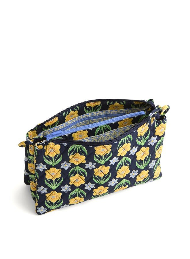 Vera Bradley Foxbury Crossbody, Cotton Gabardine, Daffodils, One size - Image 5