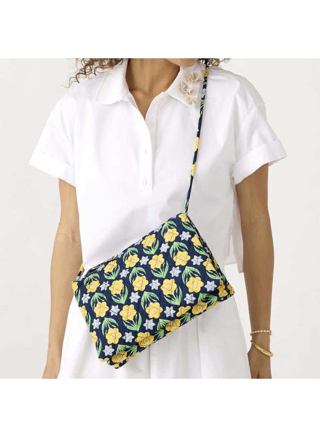 Vera Bradley Foxbury Crossbody, Cotton Gabardine, Daffodils, One size - Image 2