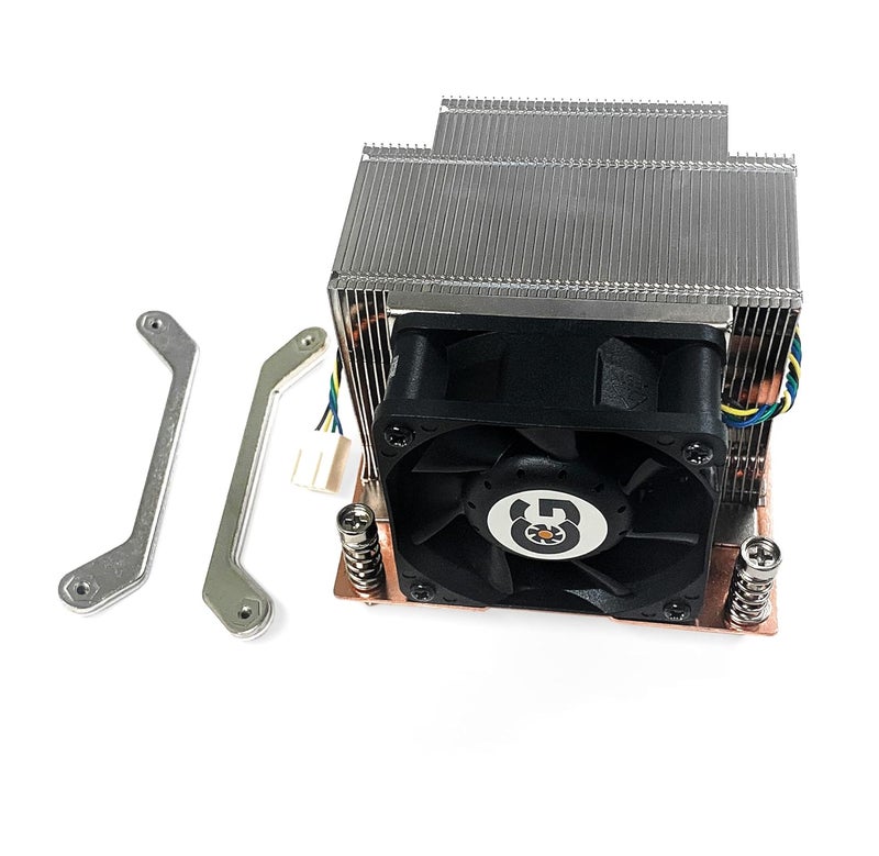 Coolerguys 2U Active Vapor Chamber LGA1700 200W CPU Cooler - Image 1