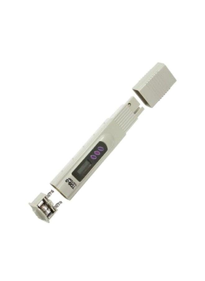 TDS Digital TDS-3 Meter Tester White 14.2x1.3x2.3centimeter  - Image 1