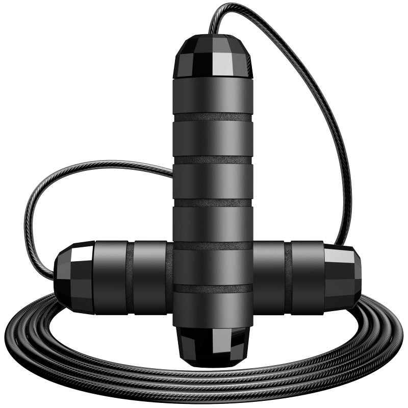 SKIFUL Jump Rope â€“ Tangle-Free High-Speed Skipping Rope with Ball Bearings for Men, Women & Kids, Adjustable Steel Wire Rope with Ergonomic Foam Handles, Exercise Equipment for Home Gym, Fitness & Slim Body - Image 1