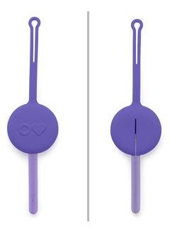 Omielife OmiePod Kids Utensil and Holder Set-Lilac  - Image 2