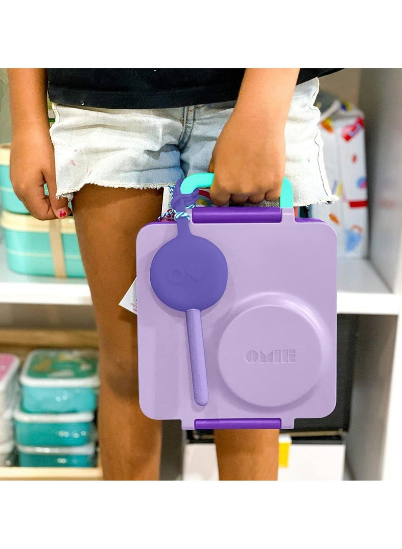 أومي لايف OmiePod Kids Utensil and Holder Set-Lilac - Image 3