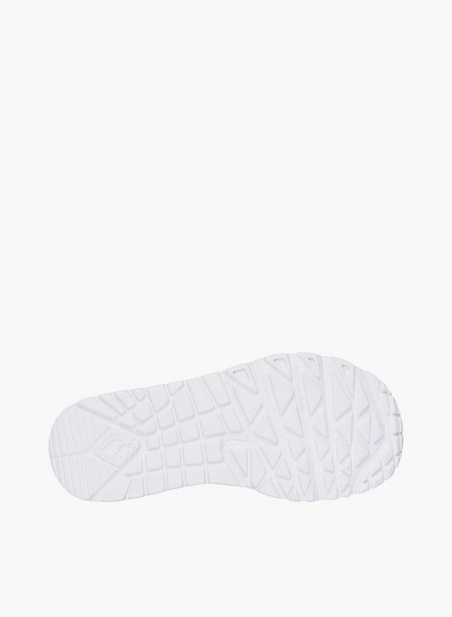 SKECHERS صنادل بنات أونو لايت مع إغلاق هوك وحلقة - Image 5