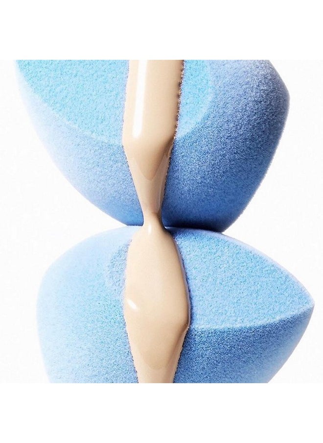 JUNO & Co. Microfiber Sponge Latexfree Dual Layer Technology Flawless Makeup Blender For Foundations Powders And Creams (Velvet Love Bundle)  - Image 2