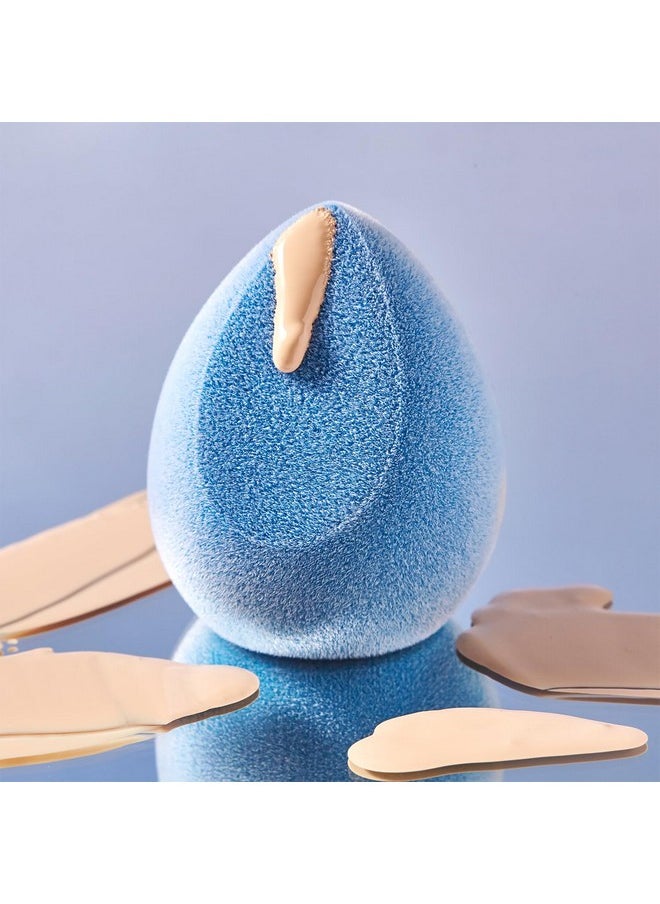 JUNO & Co. Microfiber Sponge Latexfree Dual Layer Technology Flawless Makeup Blender For Foundations Powders And Creams (Velvet Love Bundle)  - Image 4