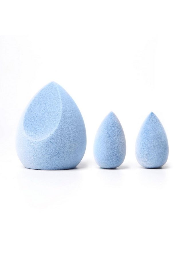 JUNO & Co. Microfiber Sponge Latexfree Dual Layer Technology Flawless Makeup Blender For Foundations Powders And Creams (Velvet Love Bundle)  - Image 1