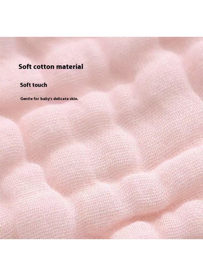 6PCS Cotton Baby Bib Set Children's Gauze Mouth Towel U-Shaped Bib - Image 3