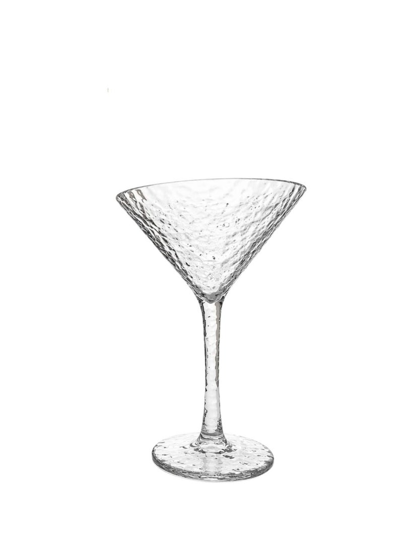 VIV Caustics Outdoor Unbreakable Martini Glass Ecozen Material BPA-Free 220ml (Pack of 1) - Image 1