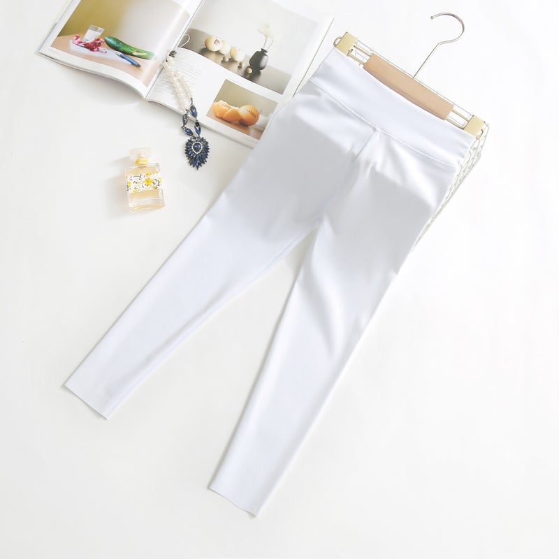 Girls' Shark Pants Children'S Leggings Autumn Tight Yoga Pants Women'S Older Children'S Thin Barbie Long Pants Autumn - Image 1