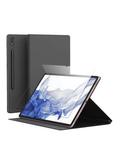 araree Araree Case Cover for Samsung Galaxy Tab S7Plus - S7FE - S8Plus Shockproof Scratch Resistant PU Leather Cover with S Pen Storage, MIFOLIO series - Green  - Image 5