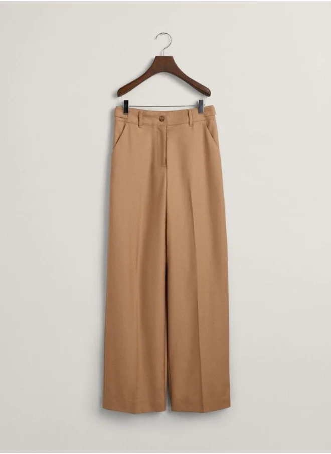 غانت Gant High-Waisted Straight Leg Pants