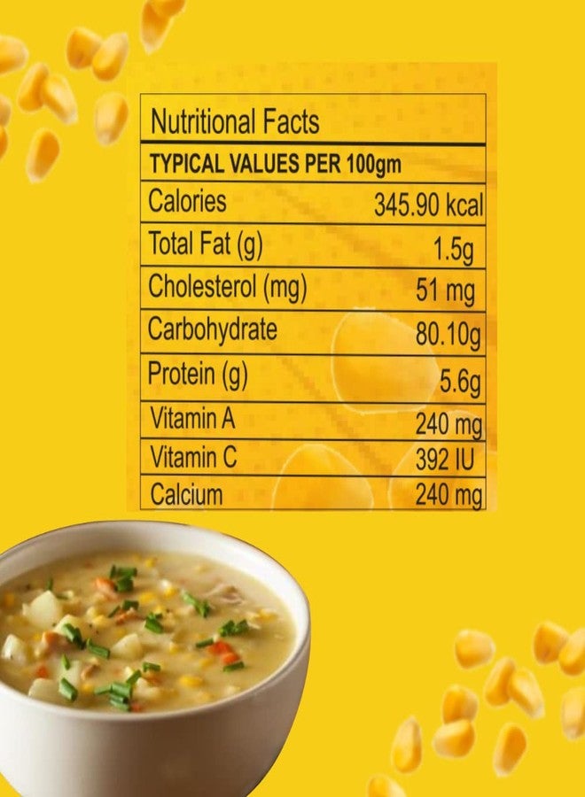 Brew Lab Ready To Cook Instant Healthy & Tasty Veg Sweet Corn Instant Soup Powder | Easy to Prepare | (1 kg) - Image 3