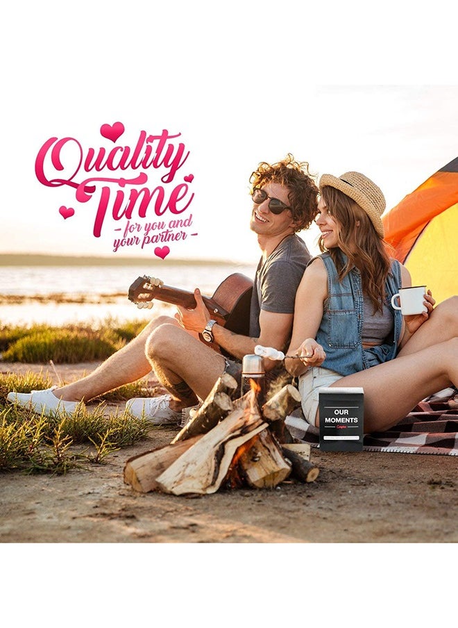 Our Moments Couples - 100 Thought Provoking Conversation Starters for Great Relationship with Your Partner