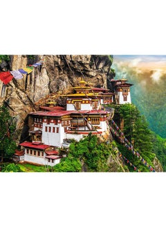 Trefl Trefl Tiger's Nest, Bhutan 2000 Piece Jigsaw Puzzle Red 38"x27" Print, DIY Puzzle, Creative Fun, Classic Puzzle for Adults and Children from 15 Years Old  - Image 2