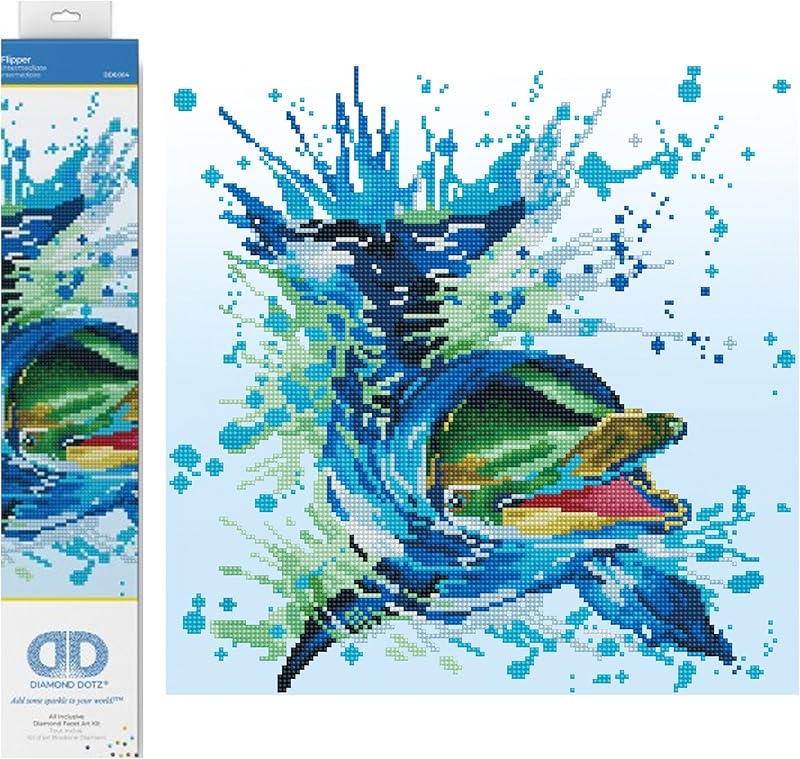 DIAMOND DOTZ DIAMOND DOTZ Flipper - 40 X 40CM