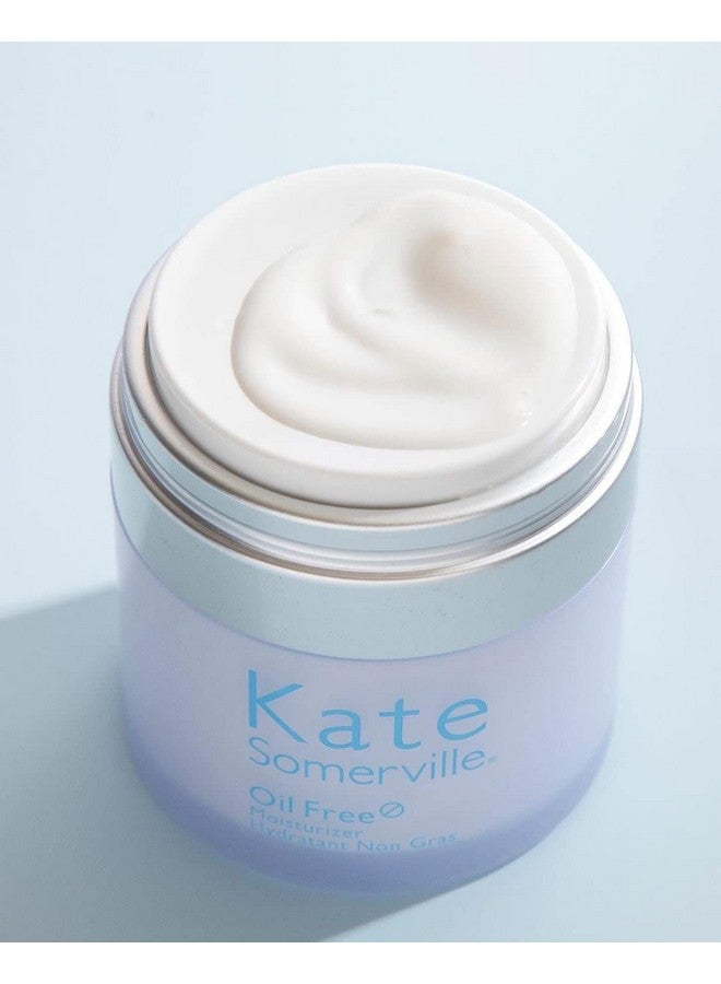 Kate Somerville Oil Free Moisturizer - Clinically Formulated for Oily Skin - Lightweight, Hydrating Daily Oil Control Face Cream, 1.7 Fl Oz - Image 5