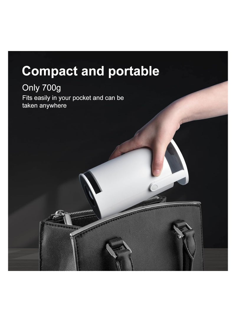 Mini 4K Portable Projector – Smart Android 11 with WiFi 6 & BT5.2, 180° Rotation, Home Cinema, Compatible with Phone/TV Stick/Laptop  - Image 5