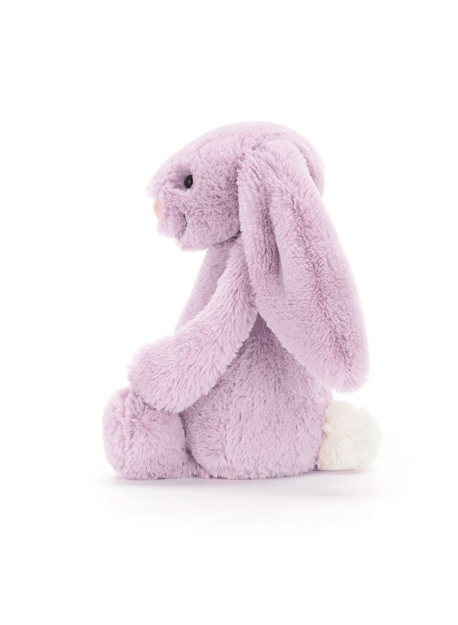 Jellycat Bashful Lilac Bunny Plush – Soft Stuffed Toy with Cordy Legs, Cute Valentine’s Gift for Kids & Adults, Collectible Jellycat, 28cm - Image 2