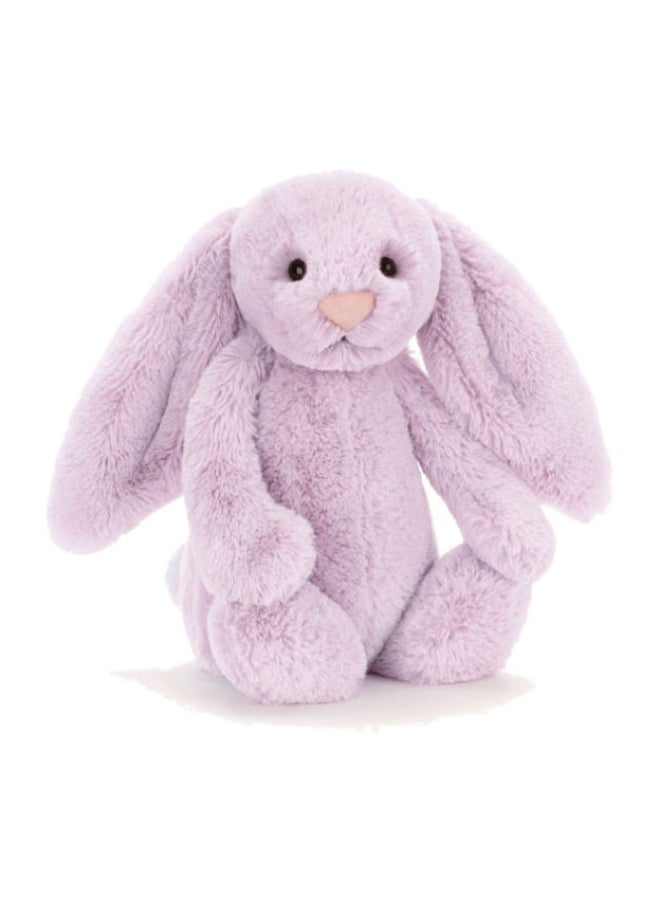 Jellycat Bashful Lilac Bunny Plush – Soft Stuffed Toy with Cordy Legs, Cute Valentine’s Gift for Kids & Adults, Collectible Jellycat, 28cm - Image 1