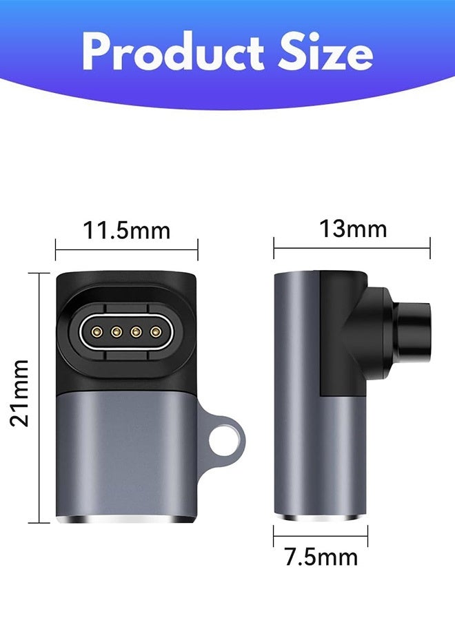 بشكل مختصر [3 قطع] شاحن محول لساعات جارمين، كابل شحن منفذ USB-C لأجهزة Enduro 3، فينيكس 8/E/7/7S/7X/6/6S/6X/5/5S/5X، فوريرانر 255/255S، فيفوأكتيف 6/5/4/4S/3، فينو 3/3S/2/2S، إنستنكت 2X - Image 2