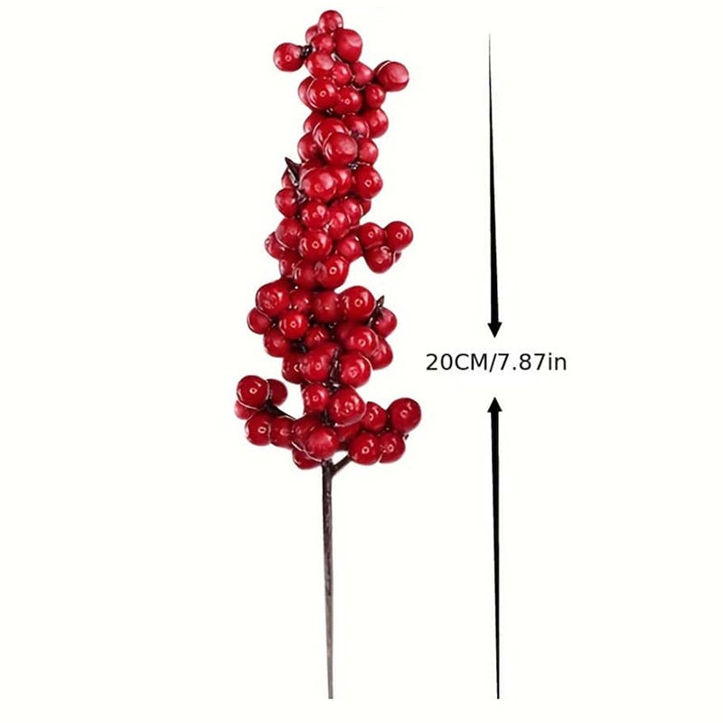 Generic Faux Holly Berry Christmas Home Decor Holly fruit string 