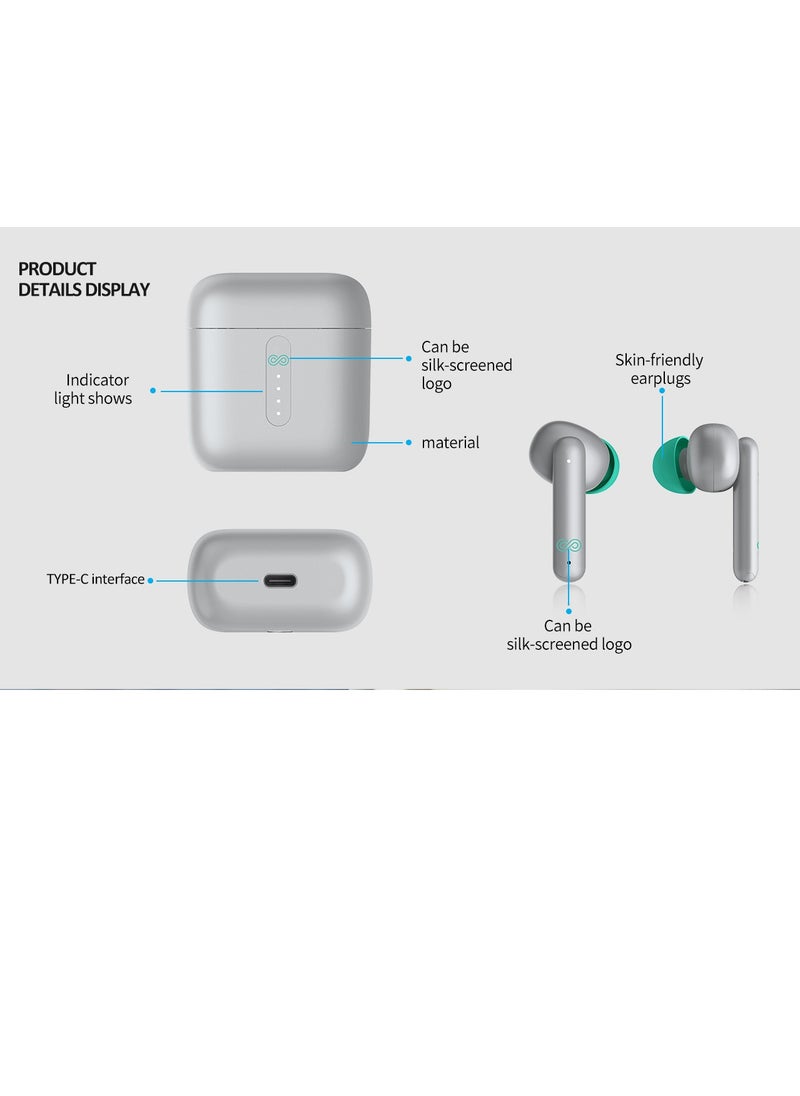 Sound your style with Engage PODS E92 Bluetooth Grey