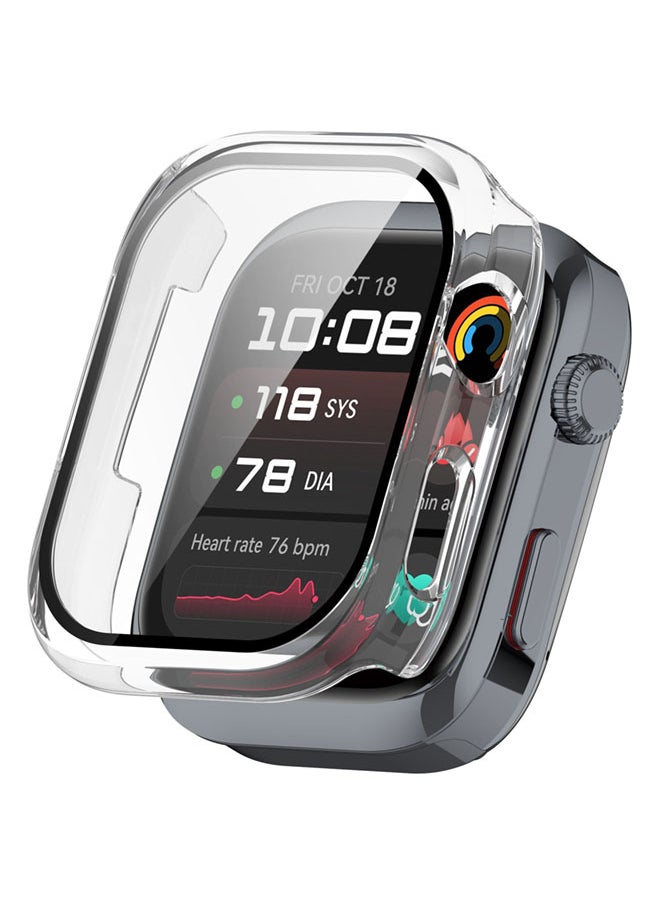 SJet Huawei Watch D2 Case Hard PC Case with Tempered Glass Screen Protectors Full Protective Cover(Clear)  - Image 1