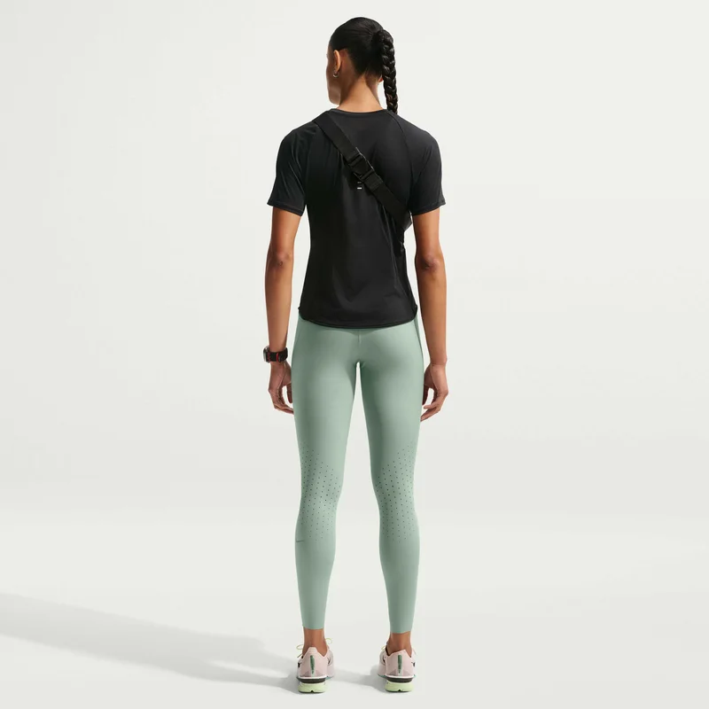 Nike Grey Women's Swift 7/8 Running Leggings for Women | Best Price UAE