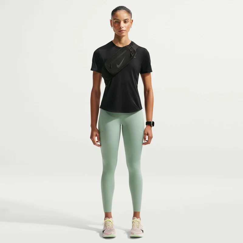 Nike Grey Women's Swift 7/8 Running Leggings for Women | Best Price UAE