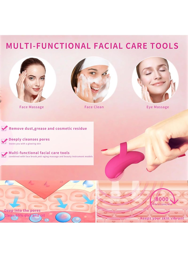 RATSAW - Mini Portable Handheld Facial Massager Waterproof Rechargeable Skin Care Massage Tool For Relieve Facial Muscle Tension - Image 1