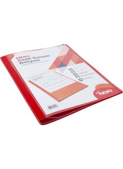 Presentation Folder with Pocket 30 Pack Red