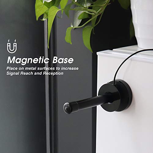 August Digital HDTV Antenna - August DTA250 - High Gain Portable TV Antenna with Magnetic Base and Coaxial Cable - 75 Miles Range - Image 3