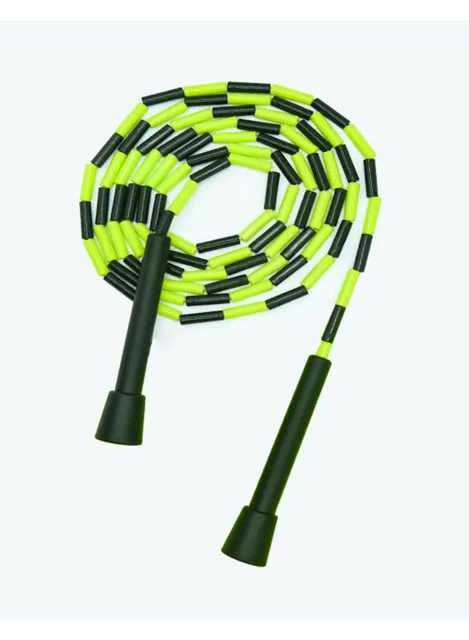 1-Piece Soft Beaded Jump Rope 9feet Green - Image 2