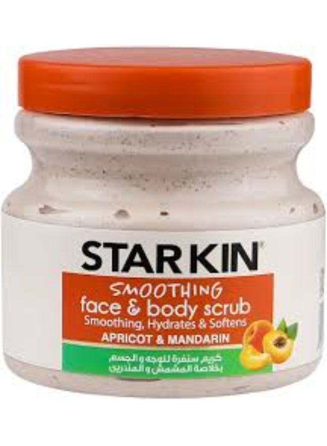 Starkin Smoothing Face & Body Scrub, Apricot 300GR