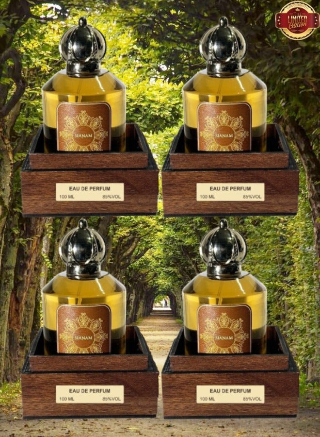 براون 4 قطع عطر سينام بني 100 مل - Image 1