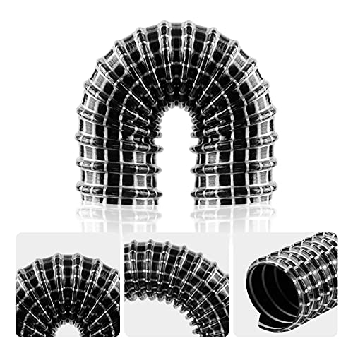 KeeTidy Rocket Hose Replacement Compatible with Shark Rocket Vacuum Cleaner Models HV300, HV302, HV320, HV321, Lower Nozzle Hose, 6" x 1.25" (1+1 Pack) - Image 5