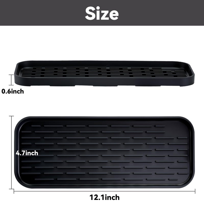 brikinte Drip Pan Compatible with Drink Dispenser, 1 Pack Silicone Tray Mat for DD&HAPP Glass Drink Dispenser - Image 3