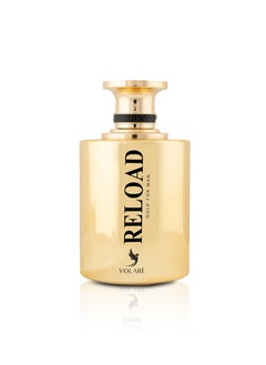 VOLARE VOLARÉ Reload Gold Eau De Parfum for Men, 100ml - Bold Spicy and Aromatic Fragrance  - Image 2